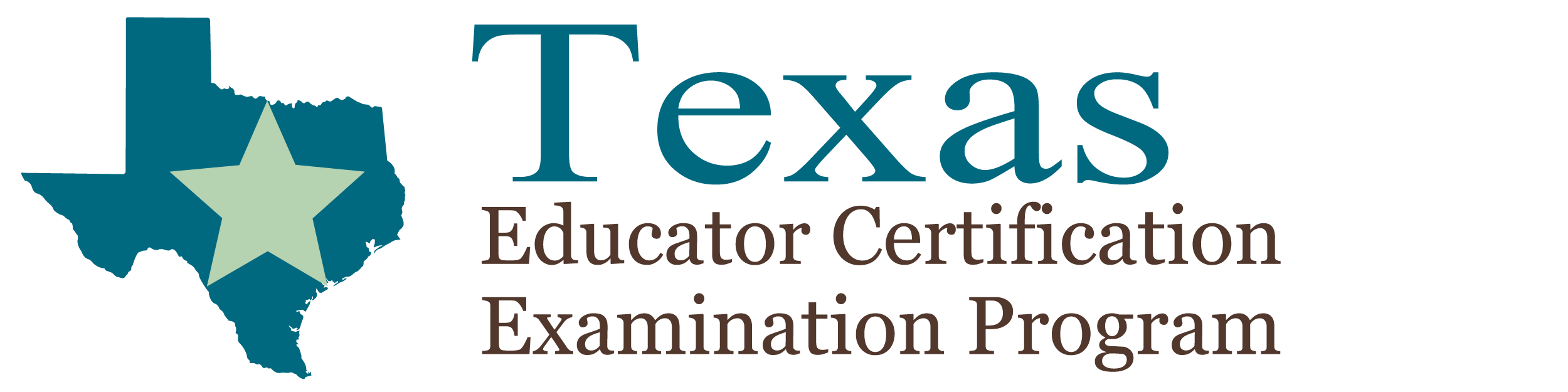 logo for the Texas Educator Certification Examination program